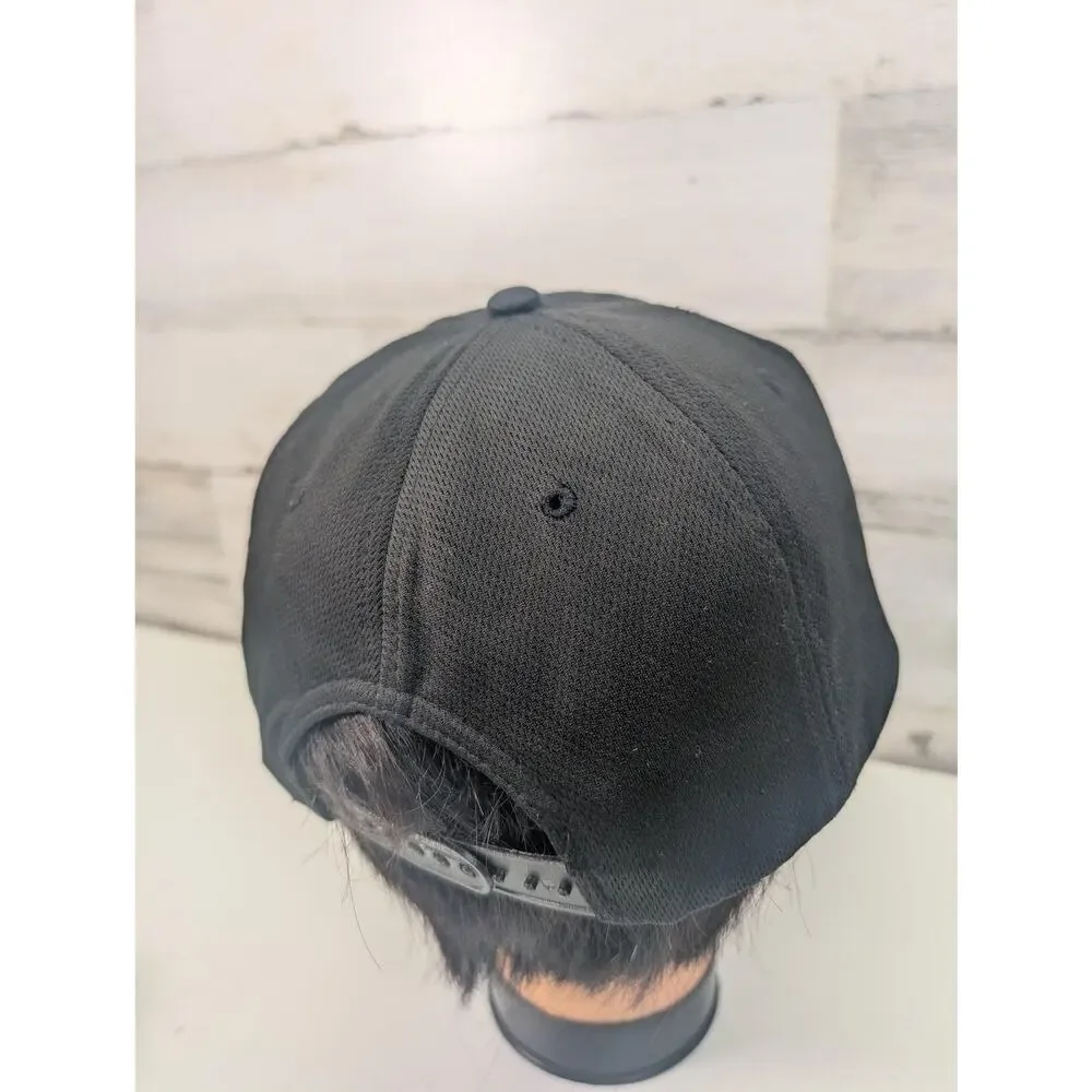 Taco Bell Hat Cap Snap Back Black‎ Mesh Employee Uniform Embroidered Crew Mens